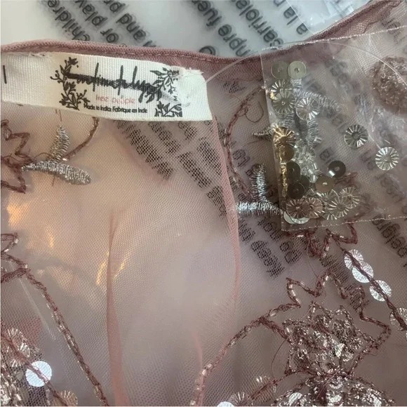 Free People sheer sequin Starlight Maxi Dress - Picture 5 of 11